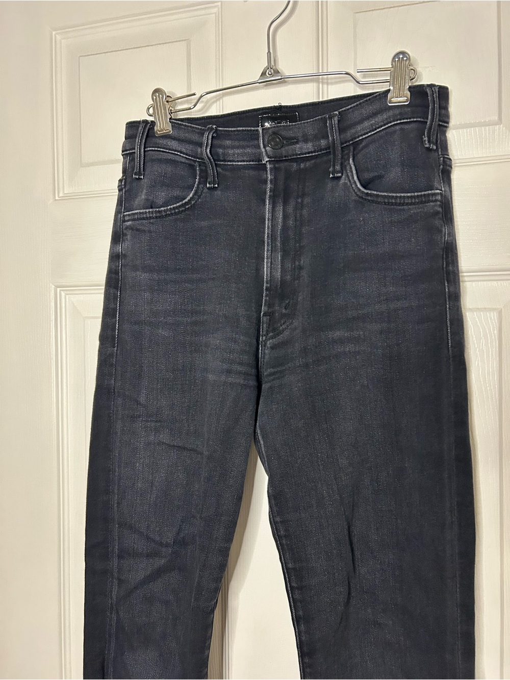Mother The Hustler Ankle Fray Jeans Encounters at Night - Picture 5 of 13